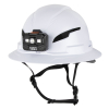 60406T2RL Class E Type 2 Hard Hat, Non-Vented Full Brim with Chin Strap and Headlamp Image