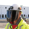 60473 Face Shield, Safety Helmet and Cap-Style Hard Hat, Gray Tint Image 6