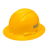 60489 Hard Hat, Non-Vented, Full Brim Style, Yellow Image