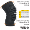 60614 Lightweight Knee Pad Sleeves, S/M Image 2