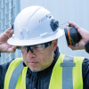 60502 Hard Hat Earmuffs, Full Brim Style Image 7