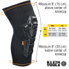 60511 Heavy-Duty Knee Pad Sleeves, M/L Image 2