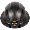 60514 Klein Carbon Fiber Full Brim Hard Hat with Headlamp, Spartan Image 4