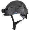 60515 Safety Helmet, Premium KARBN™ Pattern, Non-Vented, Class E, Headlamp Image 7