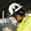 60528 Face Shield, Full Brim Hard Hat, Clear Image 7