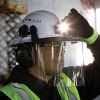 60528 Face Shield, Full Brim Hard Hat, Clear Image 6