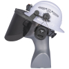 60529 Face Shield, Full Brim Hard Hat, Gray Tint Image 8