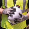 60584 Knit Dipped Gloves, Cut Level A2, Touchscreen, Medium, 2-Pair Image 3