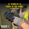 60584 Guantes tejidos con revestimiento medianos con resistencia a los cortes Nivel A2, aptos para pantallas táctiles, 2 pares Image 2