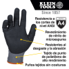 60589 Guantes tejidos con revestimiento grandes con resistencia a los cortes Nivel A4, aptos para pantallas táctiles, 2 par Image 1