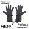 60795 Rechargeable Heated Work Glove Liners with Knit Dipped Gloves, Large Image 3