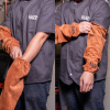 60834 Flame-Resistant Leather Welding Sleeves Image 4