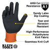 60836 Winter Knit Dipped Gloves, Cut Level A1, Touchscreen, Large Image 1