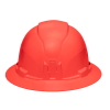 60860BR Hard Hat, Non-Vented, Full Brim Style, Orange Image 5