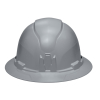 60863BR Hard Hat, Non-Vented, Full Brim Style, Gray Image 5