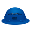60871BR Hard Hat, Vented, Full Brim Style, Blue Image 6