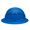 60871BR Hard Hat, Vented, Full Brim Style, Blue Image 7