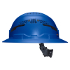 60871T2 Class C Type-2 Hard Hat, Vented Full Brim with Strap, Blue Image 11