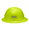 60910 Hard Hat, Non-Vented, Full Brim Style, High Visibility Lime Image 6