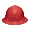 60920 Hard Hat, Non-Vented, Full Brim Style, Red Image 5