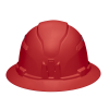 60921 Hard Hat, Vented, Full Brim Style, Red Image 5
