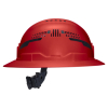 60921T2 Class C Type-2 Hard Hat, Vented Full Brim with Strap, Red Image 10