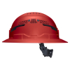 60921T2 Class C Type-2 Hard Hat, Vented Full Brim with Strap, Red Image 11