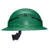 60941T2 Class C Type-2 Hard Hat, Vented Full Brim with Strap, Green Image 10