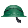 60941T2 Class C Type-2 Hard Hat, Vented Full Brim with Strap, Green Image 11