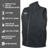 60956 Heated Base Layer Vest, 2X-Large Image 4