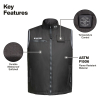 60954FR Flame-Resistant Heated Base Layer Vest, Large Image 1