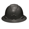 60960 Hard Hat, Non-Vented, Full Brim Style, Black Image 5