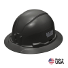 60960 Hard Hat, Non-Vented, Full Brim Style, Black Image