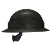 60960T2 Class E Type-2 Hard Hat, Non-Vented Full Brim Style with Strap, Black Image 8