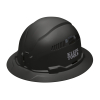 60961 Casco de seguridad tipo cachucha negro estilo ala completa con ventilación Image