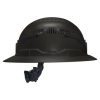 60961T2 Class C Type-2 Hard Hat, Vented Full Brim with Strap, Black Image 10
