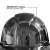 60996 Hard Hat, REFLEKTOR™ Black Chrome, Vented Full Brim, Class C, Headlamp Image 1