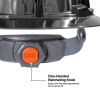 60996 Hard Hat, REFLEKTOR™ Black Chrome, Vented Full Brim, Class C, Headlamp Image 4
