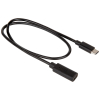 62807 USB-C Male to Female Cable, 1.5-Foot Image