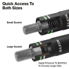6513MQS KNECT™ Quad-4 Heavy-Duty Impact Flip Socket, Metric, 2-Piece Image 3