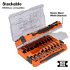 65233HEX Knurled Hex Bit Socket Set, SAE and Metric, 32-Piece Image 4
