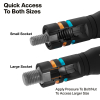 652MQS Quad-8 Heavy-Duty Impact Flip Sockets, Metric, 3-Piece Image 2