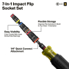 65304KNECT KNECT™ Impact-Rated Drill and Driver Combo Set, SAE/Metric, 65-Piece Image 8