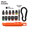 65309HD Grab-And-Go Impact Socket Set, SAE, 11-Piece Image 1