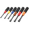 65411 Color-Coded Hollow-Shaft Heavy-Duty Nut Driver Set, 6-Piece Image 6