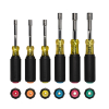65456M Metric Color-Coded Hollow-Shaft Heavy-Duty Nut Driver Set, 6-Piece Image