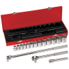 65512 1/2-Inch Drive Socket Wrench Set, 16-Piece - Image