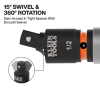 65843SW Impact Wrench Swivel Socket Adapter Set, 3-Piece Image 2