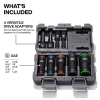 66055 2-in-1 Impact Flip Socket Set, 5-Piece Image 1