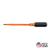 6617INS Insulated Screwdriver, #1 Square, 7-Inch Round Shank - Image